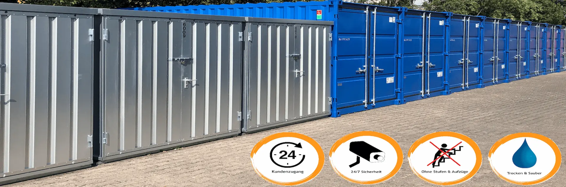 Sichere & flexibel Lagerräume Deutschlandweit