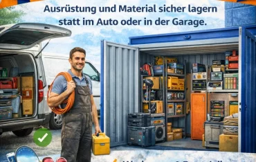 Sichere Lagerlösung für Außendienstler